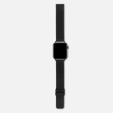 16/18/20mm Stainless Steel Mesh - Black