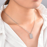 Tag Chain Necklace