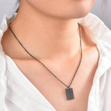 Tag Chain Necklace