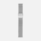 16/18/20mm Stainless Steel Mesh - Silver