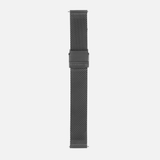 16/18/20mm Stainless Steel Mesh - Gunmetal