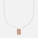 Tag Chain Necklace
