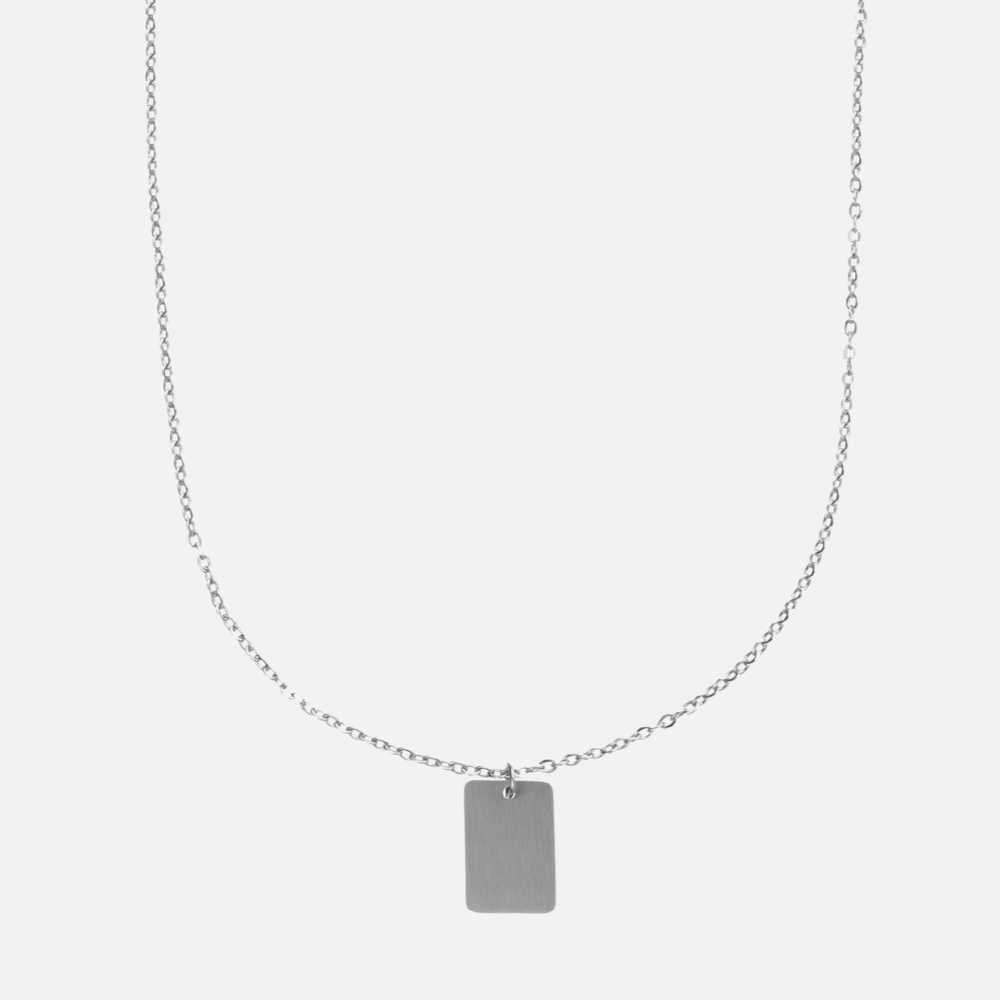 Tag Chain Necklace