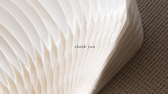 A letter from the team — Thank You