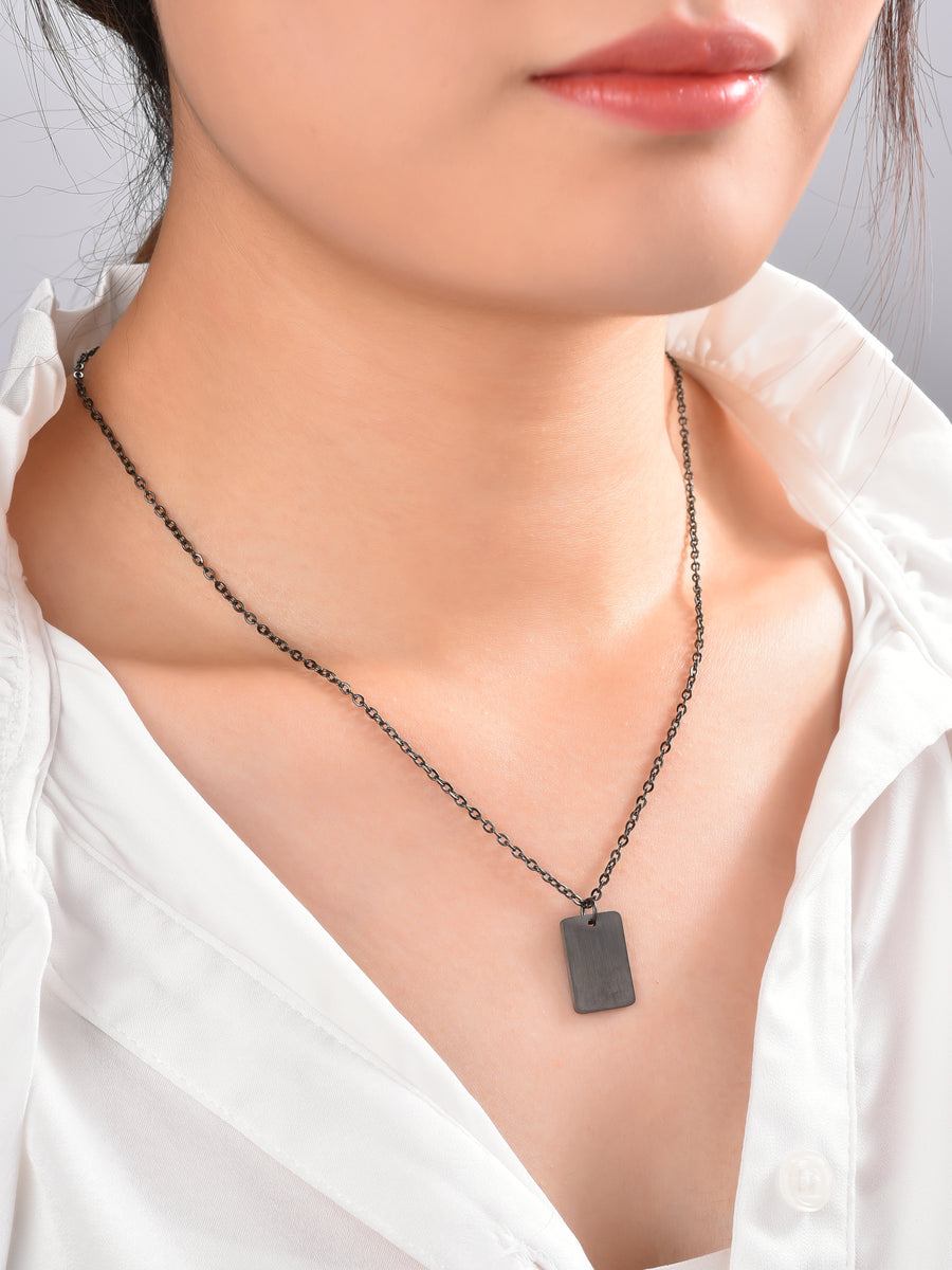 Tag Chain Necklace