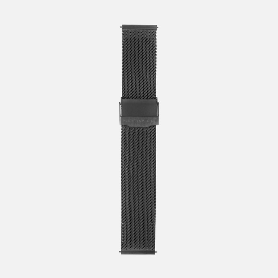 [Seconds & Sample Sale] 16/18/20mm Stainless Steel Mesh - Gunmetal