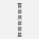 20mm/22mm Stainless Steel Chain Link Strap - Silver