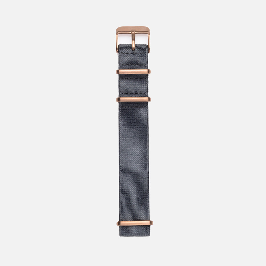 Elastic Nylon Strap - Grey