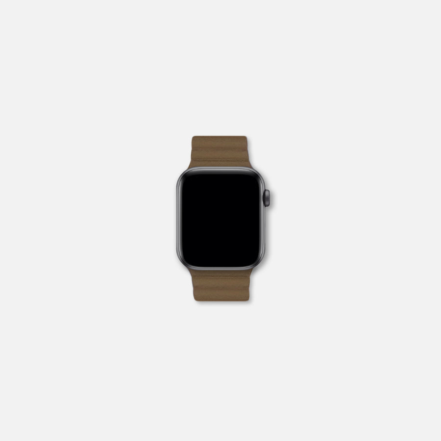Apple watch shop band leather magnetic