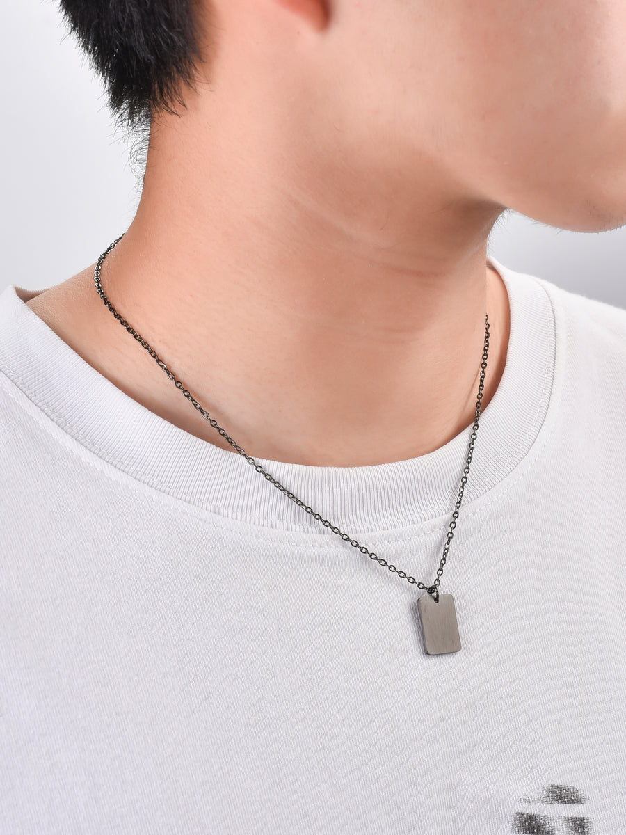 Tag Chain Necklace